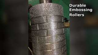 Con lăn dập nổi cho tường Da nhựa bền