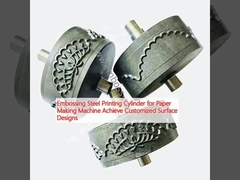 Lò in thép đúc cho máy làm giấy đạt được các thiết kế bề mặt tùy chỉnh