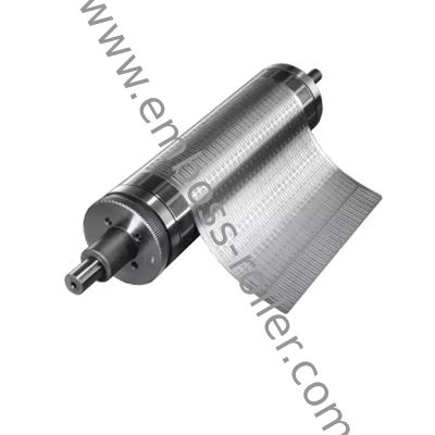 Con lăn dập nổi bằng thép không gỉ tùy chỉnh để phủ tường